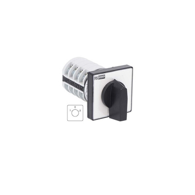 RS PRO, 4P 3 Position Changeover Cam Switch, 690 V, 20A