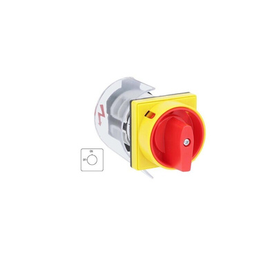 RS PRO, 3P 2 Position On-Off Cam Switch, 690 V, 20A