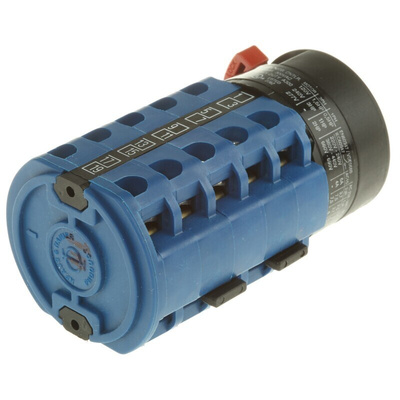 Kraus & Naimer, 5P 2 Position 60° Double Throw Cam Switch, 20A