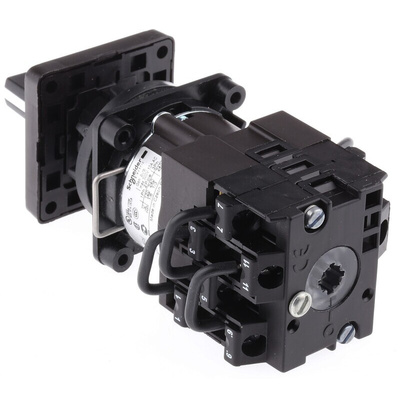 Schneider Electric, SP 4 Position 90° Ammeter Cam Switch, 690V ac, 5.6A