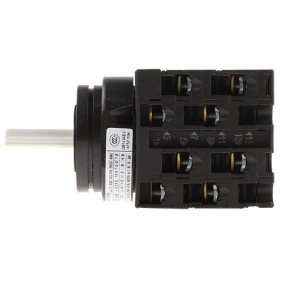 Eaton, 4P 2 Position 90° Changeover Cam Switch, 690V ac, 20A, Toggle Actuator