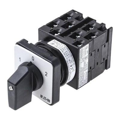 Eaton, 4P 3 Position 60° Changeover Cam Switch, 690V ac, 20A, Toggle Actuator