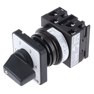 Eaton, SP 4 Position 60° Multi Step Cam Switch, 690V ac, 20A, Toggle Actuator