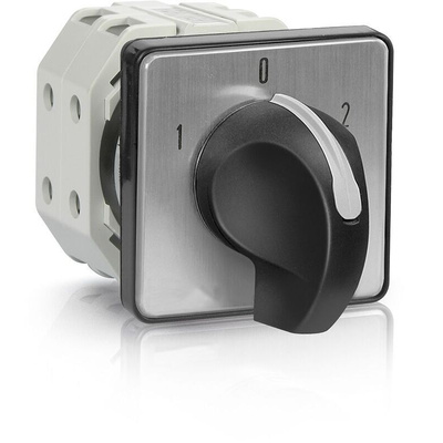 RS PRO, DPDT 3 Position 60° Changeover Cam Switch, 500V ac, 16A, Knob Actuator