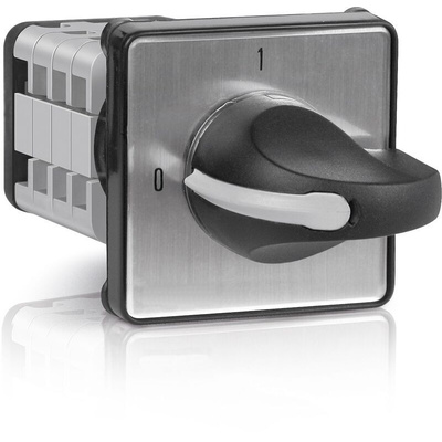 RS PRO, DP 2 Position 90° Rotary Cam Switch, 500V ac, 12A, Knob Actuator