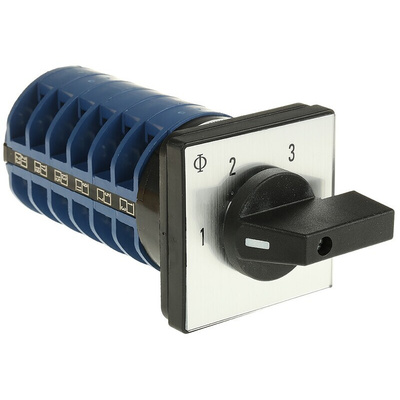 Kraus & Naimer, 3P 4 Position Multi Step Cam Switch, 32A