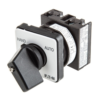 Eaton, SP 2 Position 45° Manual/Auto Cam Switch, 690V ac, 20A