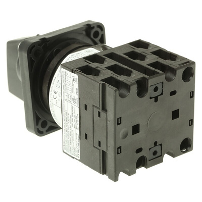 Eaton, 3P 3 Position 45° Changeover Cam Switch, 690V ac, 20A, Toggle Actuator