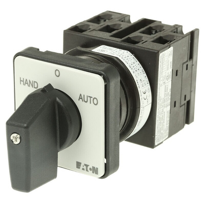 Eaton, 3P 3 Position 45° Changeover Cam Switch, 690V ac, 20A, Toggle Actuator