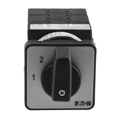 Eaton, 3P 3 Position 45° Multi Step Cam Switch, 690V ac, 20A, Rotary Actuator