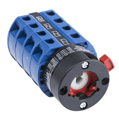 Kraus & Naimer, 8P 2 Position 60° On-Off Cam Switch, 25A