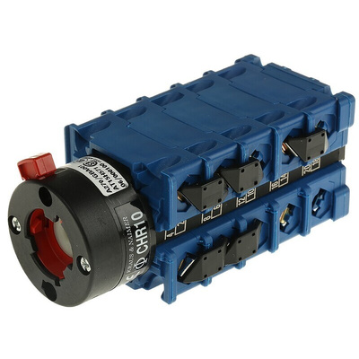 Kraus & Naimer, 3P 3 Position 60° Multi Step Cam Switch, 20A