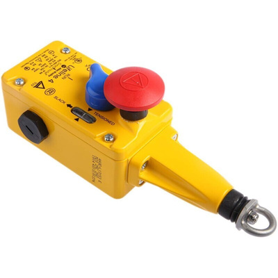 Allen Bradley Guardmaster 440E Rope Pull Switch, 125m, Straight