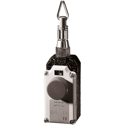 Siemens 3SE7 Rope Pull Switch, 25m, 2NC, Straight