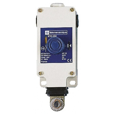 Telemecanique Sensors XY2-CH Rope Pull Switch, 15m, NO/NC, Straight