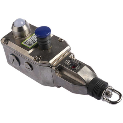IDEM GLS-SS Rope Pull Switch, 100m, 2NO/2NC, Straight