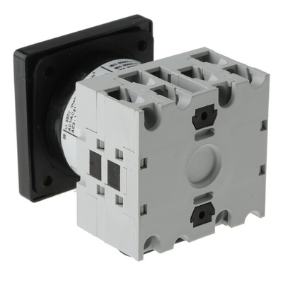 Lovato, DPDT 3 Position 60° Changeover Cam Switch, 20A, Knob Actuator