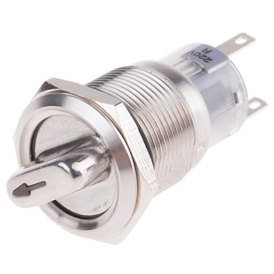 RS PRO, 2 Position on-on Rotary Switch, 5 A @ 250 V ac, Quick Connect, Solder