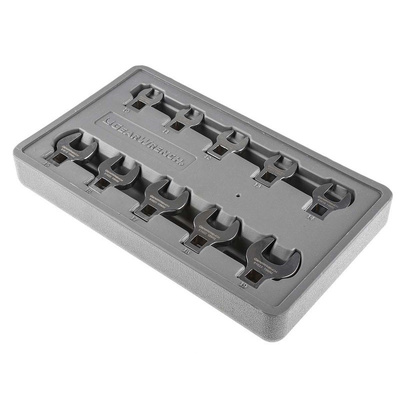 Gear Wrench 10 Piece Crow Foot Spanner Set
