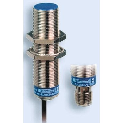 Telemecanique Sensors Inductive Barrel-Style Proximity Sensor, M18 x 1, 12 mm Detection, PNP Output, 12 → 48 V