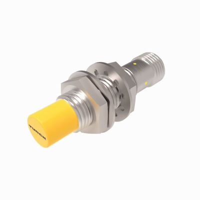 Turck Inductive Barrel-Style Proximity Sensor, M12 x 1, 10 mm Detection, PNP Output, 10 → 30 V dc, IP68