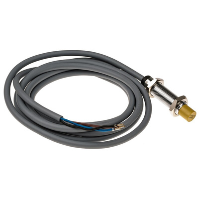 Turck Inductive Barrel-Style Proximity Sensor, M12 x 1, 10 mm Detection, PNP Output, 10 → 30 V dc, IP68