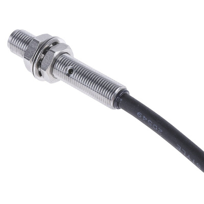 BALLUFF Inductive Barrel-Style Proximity Sensor, M5 x 0.5, 1.5 mm Detection, PNP Output, 10 → 30 V dc, IP67