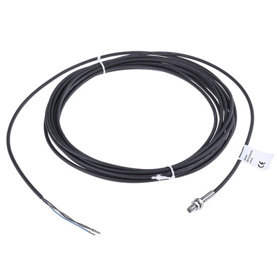 BALLUFF Inductive Barrel-Style Proximity Sensor, M5 x 0.5, 1.5 mm Detection, PNP Output, 10 → 30 V dc, IP67