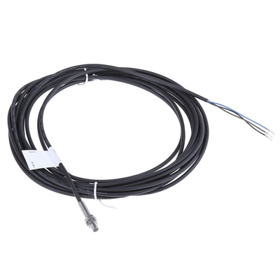 BALLUFF Inductive Barrel-Style Proximity Sensor, M5 x 0.5, 0.8 mm Detection, PNP Output, 10 → 30 V dc, IP67