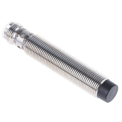 BALLUFF Inductive Barrel-Style Proximity Sensor, M12 x 1, 4 mm Detection, PNP Output, 10 → 30 V dc, IP68