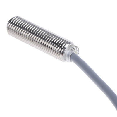 BALLUFF Inductive Barrel-Style Proximity Sensor, M8 x 1, 1.5 mm Detection, PNP Output, 10 → 30 V dc, IP68
