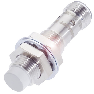 BALLUFF Inductive Barrel-Style Proximity Sensor, M12 x 1, 10 mm Detection, PNP Output, 10 → 30 V dc, IP67
