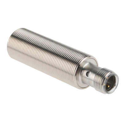 Pepperl + Fuchs Inductive Barrel-Style Proximity Sensor, M18 x 1, 8 mm Detection, NPN Output, 5 → 36 V dc, IP68