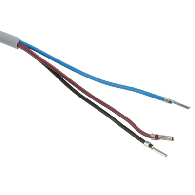 Pepperl + Fuchs Inductive Barrel-Style Proximity Sensor, 0.8 mm Detection, NPN Output, 10 → 30 V dc, IP67