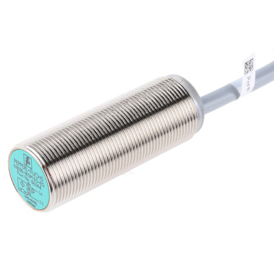 Pepperl + Fuchs Inductive Barrel-Style Proximity Sensor, M18 x 1, 8 mm Detection, NPN Output, 5 → 36 V dc, IP68