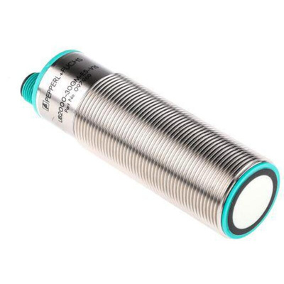 Pepperl + Fuchs Ultrasonic Barrel-Style Proximity Sensor, M30 x 1.5, 80 → 2000 mm Detection, NPN Output, 10
