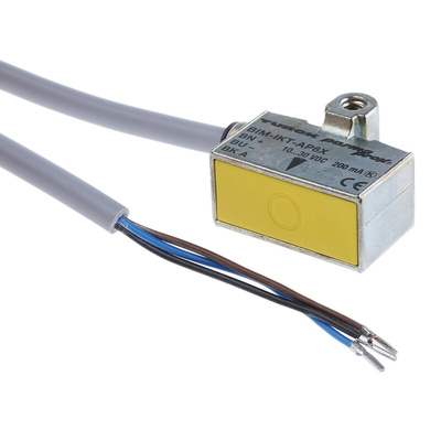 Turck Inductive Block-Style Proximity Sensor, M12 x 1, PNP Output, 10 → 30 V dc, IP67