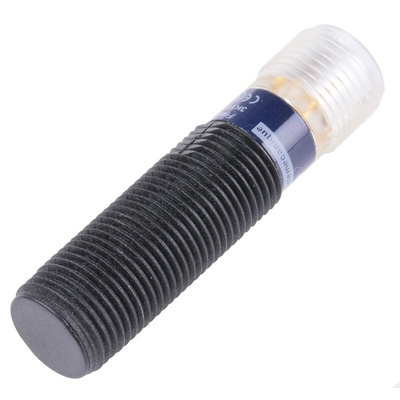 Telemecanique Sensors Inductive Barrel-Style Proximity Sensor, M12 x 1, 4 mm Detection, PNP Output, 12 → 24 V