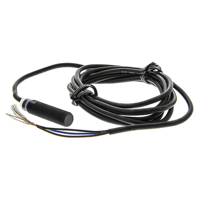 Telemecanique Sensors Inductive Barrel-Style Proximity Sensor, M12 x 1, 4 mm Detection, PNP Output, 12 → 48 V