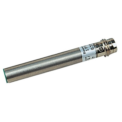 Baumer Inductive Barrel-Style Proximity Sensor, 2 mm Detection, PNP Output, 10 → 30 V dc, IP67