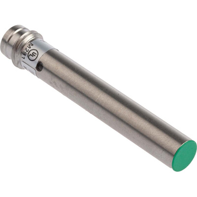 Baumer Inductive Barrel-Style Proximity Sensor, 2 mm Detection, PNP Output, 10 → 30 V dc, IP67