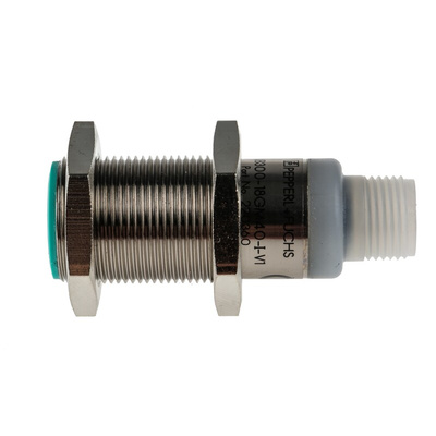 Pepperl + Fuchs Ultrasonic Barrel-Style Proximity Sensor, M18 x 1, 30 → 300 mm Detection, Analogue Output, 10