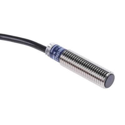 Telemecanique Sensors Inductive Barrel-Style Proximity Sensor, M8 x 1, 1.5 mm Detection, PNP Output, 10 → 36 V