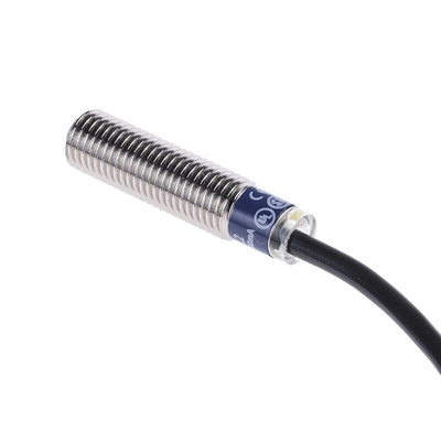 Telemecanique Sensors Inductive Barrel-Style Proximity Sensor, M8 x 1, 1.5 mm Detection, PNP Output, 10 → 36 V