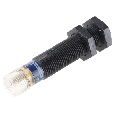 Telemecanique Sensors Inductive Barrel-Style Proximity Sensor, M12 x 1, 4 mm Detection, PNP Output, 12 → 48 V