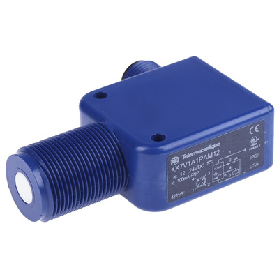 Telemecanique Sensors OsiSense XX Series Ultrasonic Block-Style Proximity Sensor, 50 → 500 mm Detection, PNP
