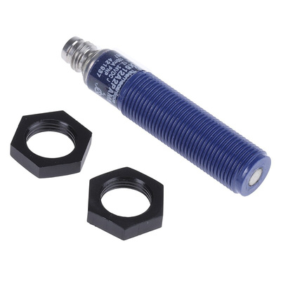 Telemecanique Sensors Ultrasonic Barrel-Style Proximity Sensor, M12 x 1, 6 → 100 mm Detection, PNP Output, 12