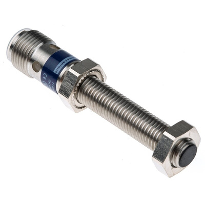 Telemecanique Sensors Inductive Barrel-Style Proximity Sensor, M8 x 1, 1.5 mm Detection, PNP Output, 12 → 48 V