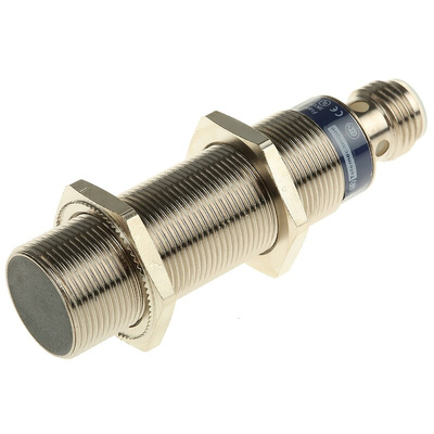 Telemecanique Sensors Inductive Barrel-Style Proximity Sensor, M18 x 1, 8 mm Detection, 20 → 264 V ac/dc, IP69K