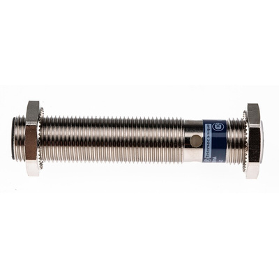 Telemecanique Sensors Inductive Barrel-Style Proximity Sensor, M12 x 1, 2 mm Detection, PNP Output, 12 → 48 V